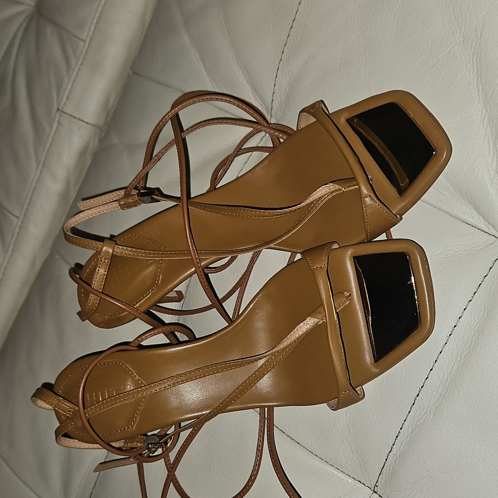 Y2K Style SCHUTZ Brown Strappy Heels